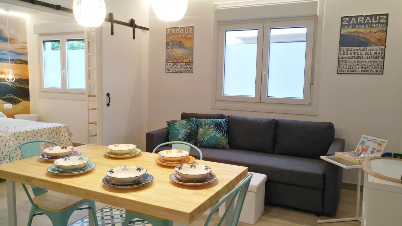 Kaixo Family Apartment Zarautz Bagian luar foto